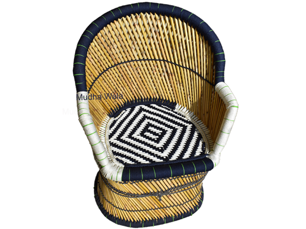 golden brown bamboo sarkanda mudha chair Farrukhnagar Gurugram