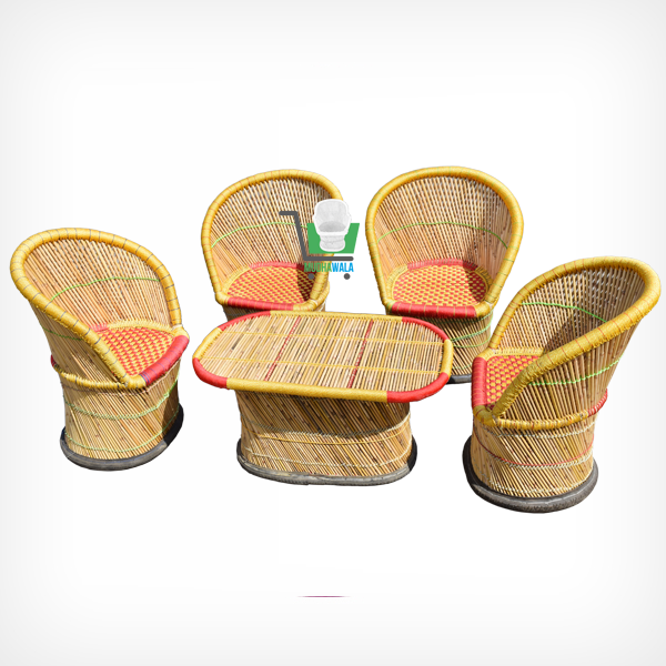bamboo living room chairs