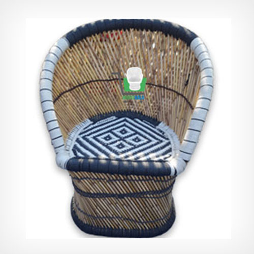 shop handcrafted high back bamboo and mudha chairs for your living room