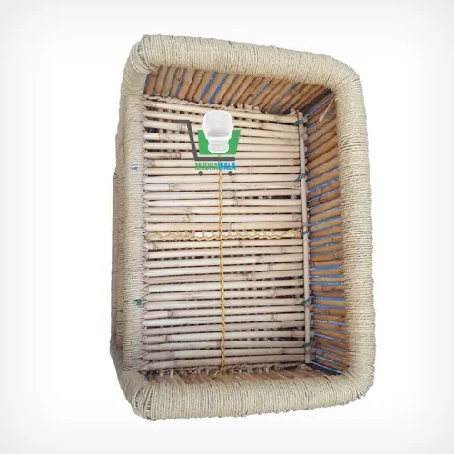 Bamboo Storage Tray Rack – RK-04 – handmade by Mudha Wala