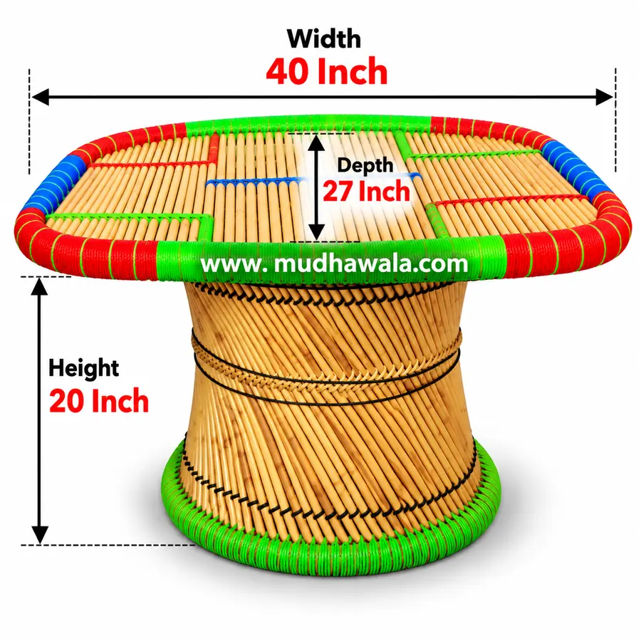 Mudha Coffee Table – Design 05 – TB-12 – handmade by Mudha Wala