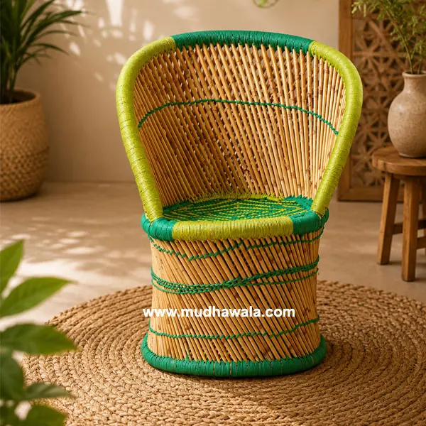 High Back Mudha Chair – Design 07 – CH-08 – handmade by Mudha Wala