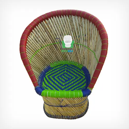 High Back Mudha Chair – Design 15 – CH-17 – handmade by Mudha Wala