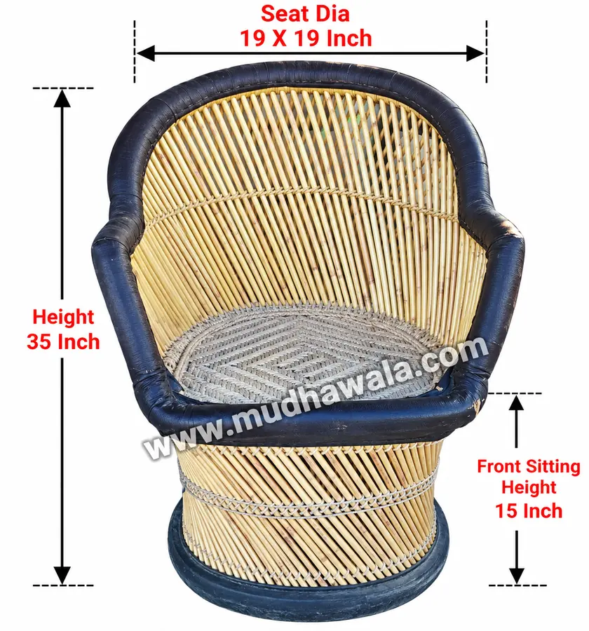 Handrest Mudha Chair – Design 03 – CH-23 – handmade by Mudha Wala