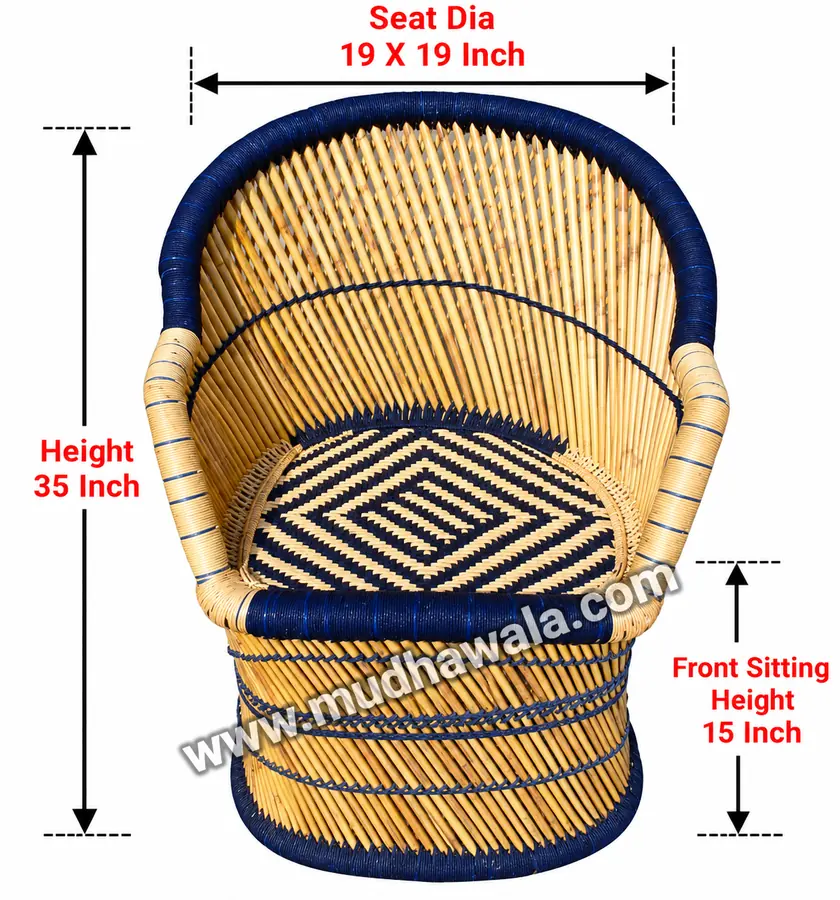 Handrest Mudha Chair – Design 04 – CH-24 – handmade by Mudha Wala