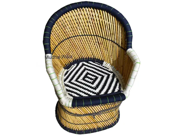 Handrest Mudha Chair – Design 10 – CH-33 – handmade by Mudha Wala