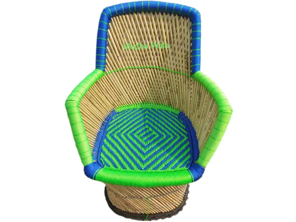 Handrest Mudha Chair – Design 12 – CH-35 – handmade by Mudha Wala