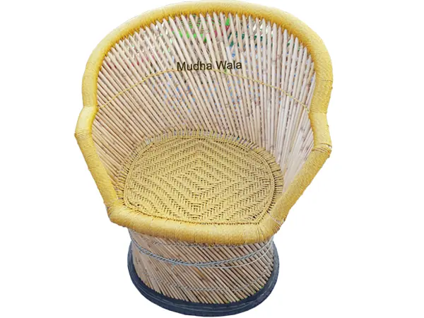 Handrest Mudha Chair – Design 16 – CH-40 – handmade by Mudha Wala
