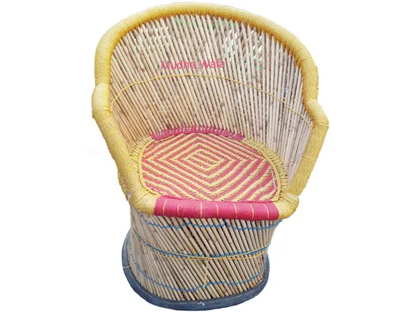 Handrest Mudha Chair – Design 17 – CH-41 – handmade by Mudha Wala