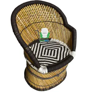 Handrest Mudha Chair – Design 27 – CH-53 – handmade by Mudha Wala