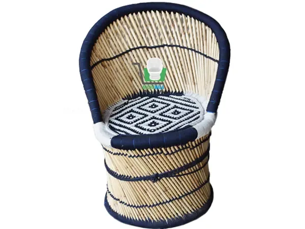 Medium Back Mudha Chair – CH-81 – handmade by Mudha Wala