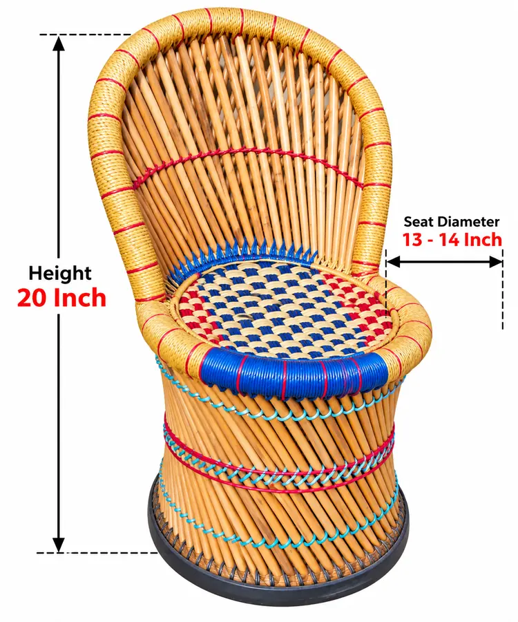 Kids Mudha Chair – Design 01 – CH-65 – handmade by Mudha Wala