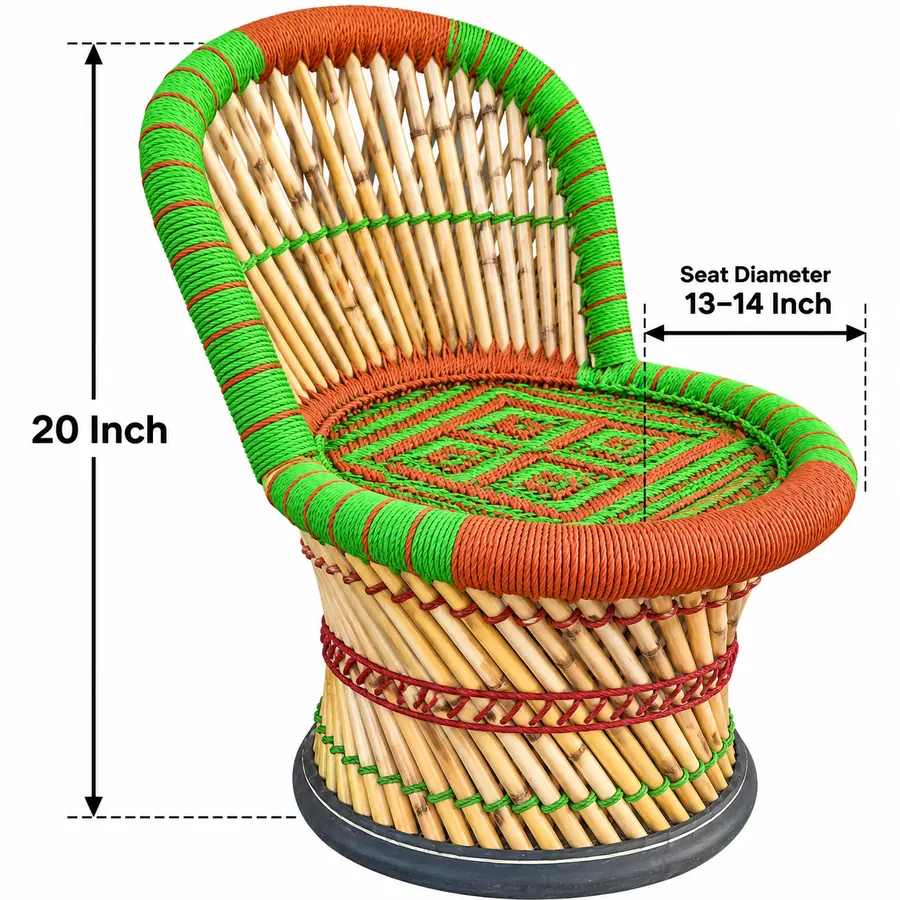 Kids Mudha Chair – Design 05 – CH-69 – handmade by Mudha Wala