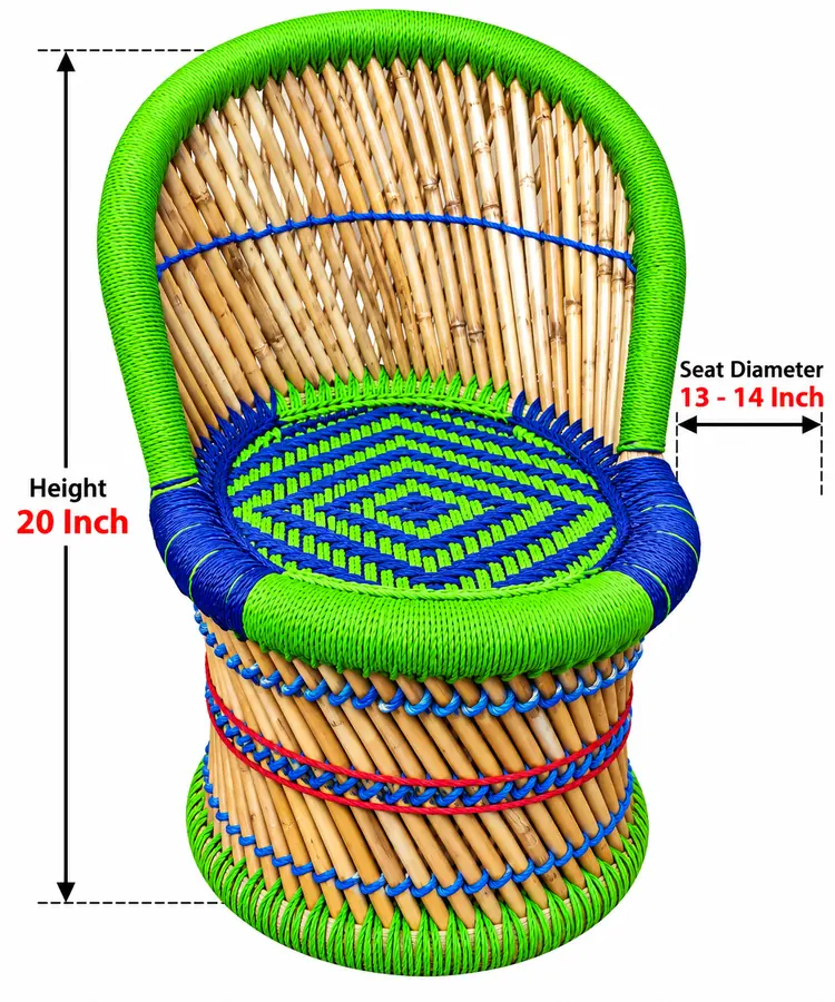 Kids Mudha Chair – Design 08 – CH-72 – handmade by Mudha Wala