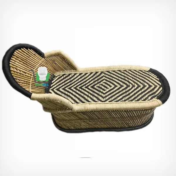 Long Mudha Chair (Lounger) – Design 04 – CH-77 – handmade by Mudha Wala