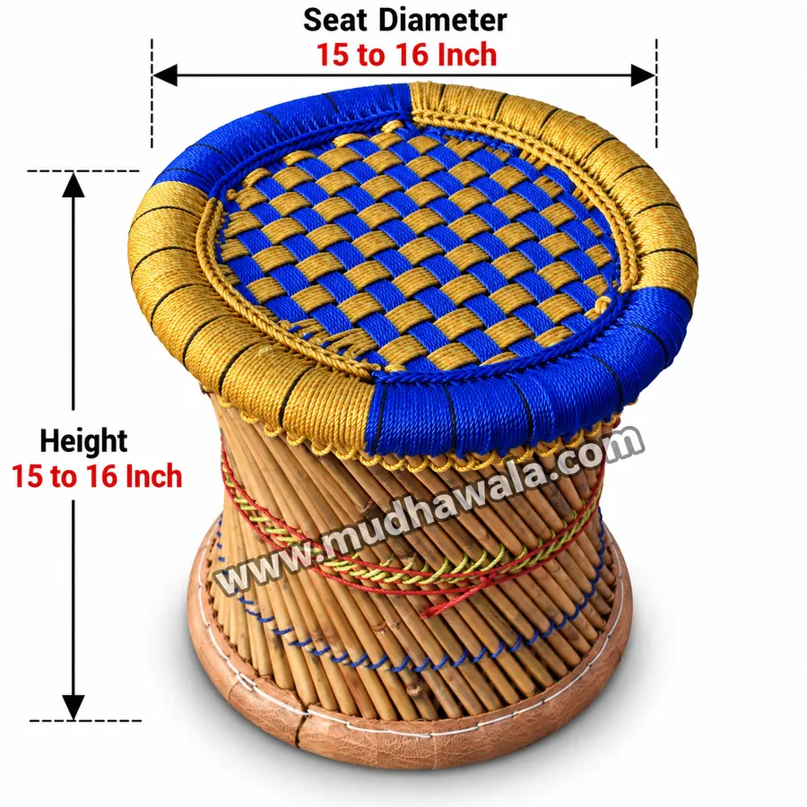 Mudha Stool – Design 02 – ST-02 – handmade by Mudha Wala