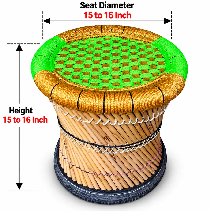 Mudha Stool – Design 05 – ST-05 – handmade by Mudha Wala