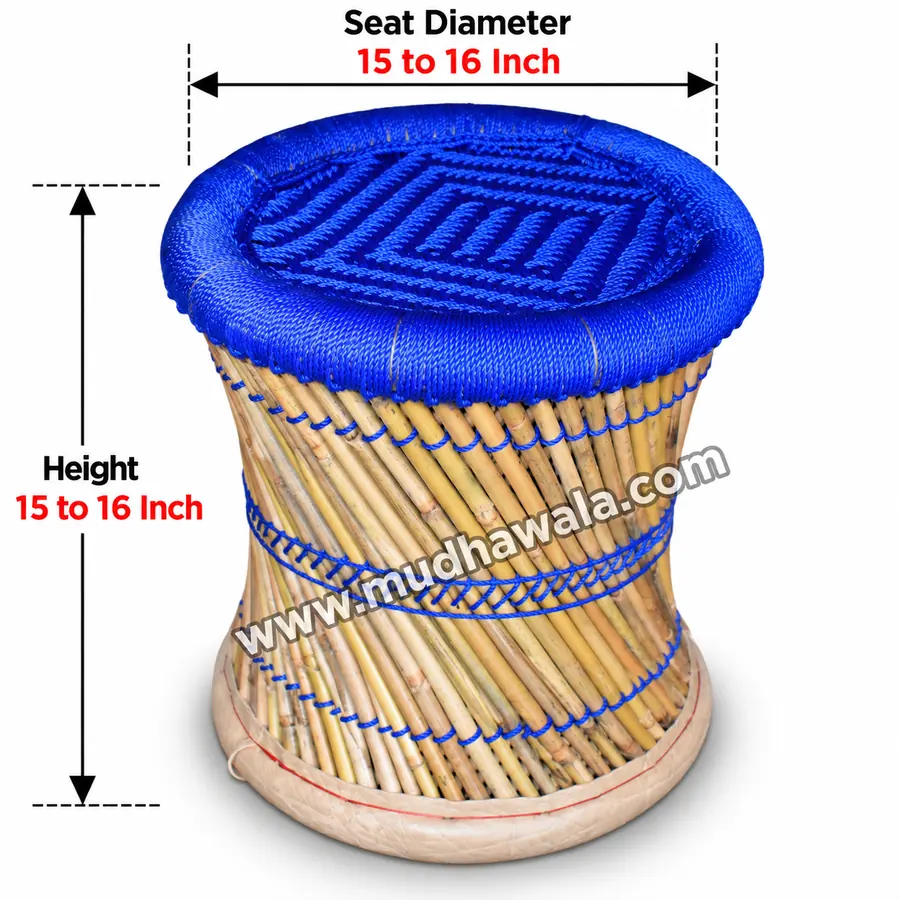 Mudha Stool – Design 14 – ST-14 – handmade by Mudha Wala