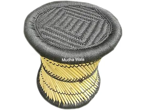Mudha Stool – Design 39 – ST-43 – handmade by Mudha Wala