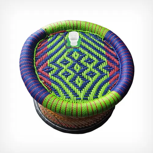 Small Mudha Stool – Design 36 – ST-84 – handmade by Mudha Wala