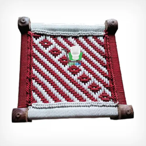 Wooden Pidha – Design 11 – WP-11 – handmade by Mudha Wala