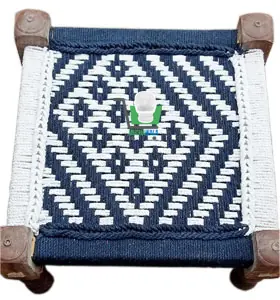 Wooden Pidha – Design 24 – WP-24 – handmade by Mudha Wala