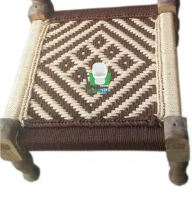 Wooden Pidha – Design 26 – WP-26 – handmade by Mudha Wala
