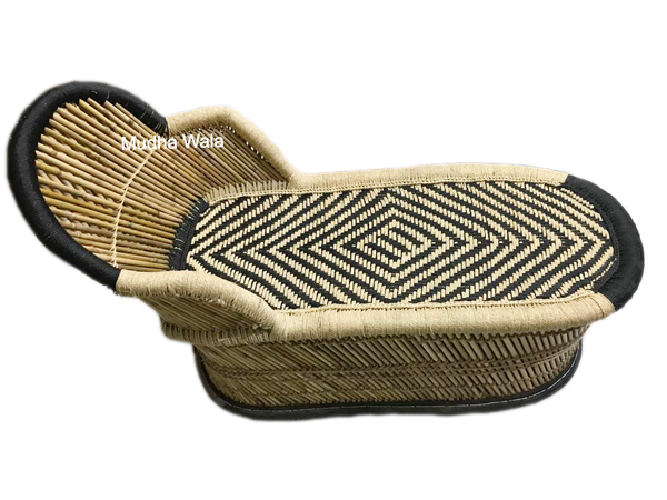 Bamboo Long Mudda Chair for Indoor Outdoor Use By Manufacturer from Farrukhnagar Gurugram