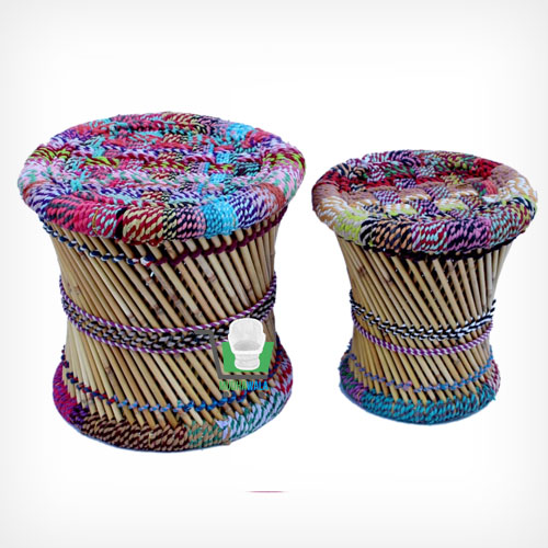 bamboo mooda stools
