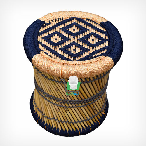 handmade bamboo stools crafted in India with quality and tradition